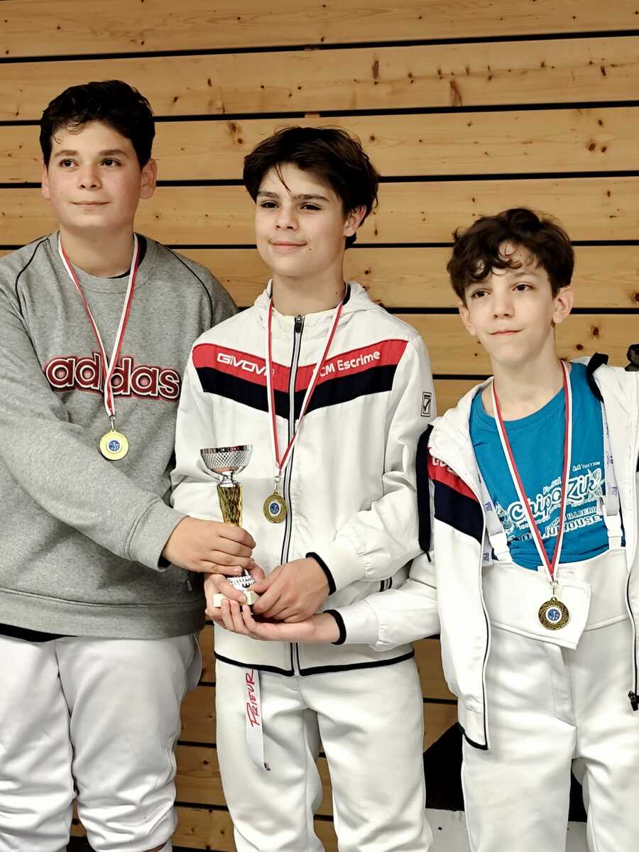 COLMAR Championnat d'ALSACE M15 indiv et equipe  FLEURET ET EPEE