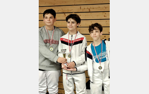 COLMAR Championnat d'ALSACE M15 indiv et equipe  FLEURET ET EPEE